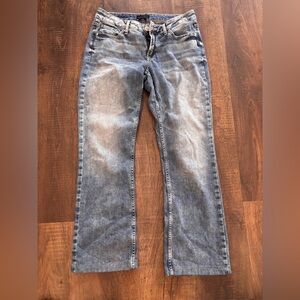 Silver Jeans Women’s Faded Blue Straight Jeans